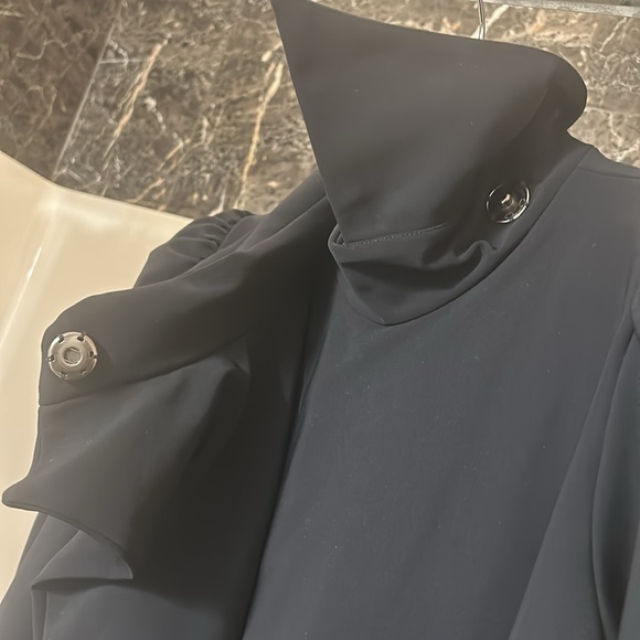 Greta Constantine Navy Blue blazer set size Large - Picture 8 of 17